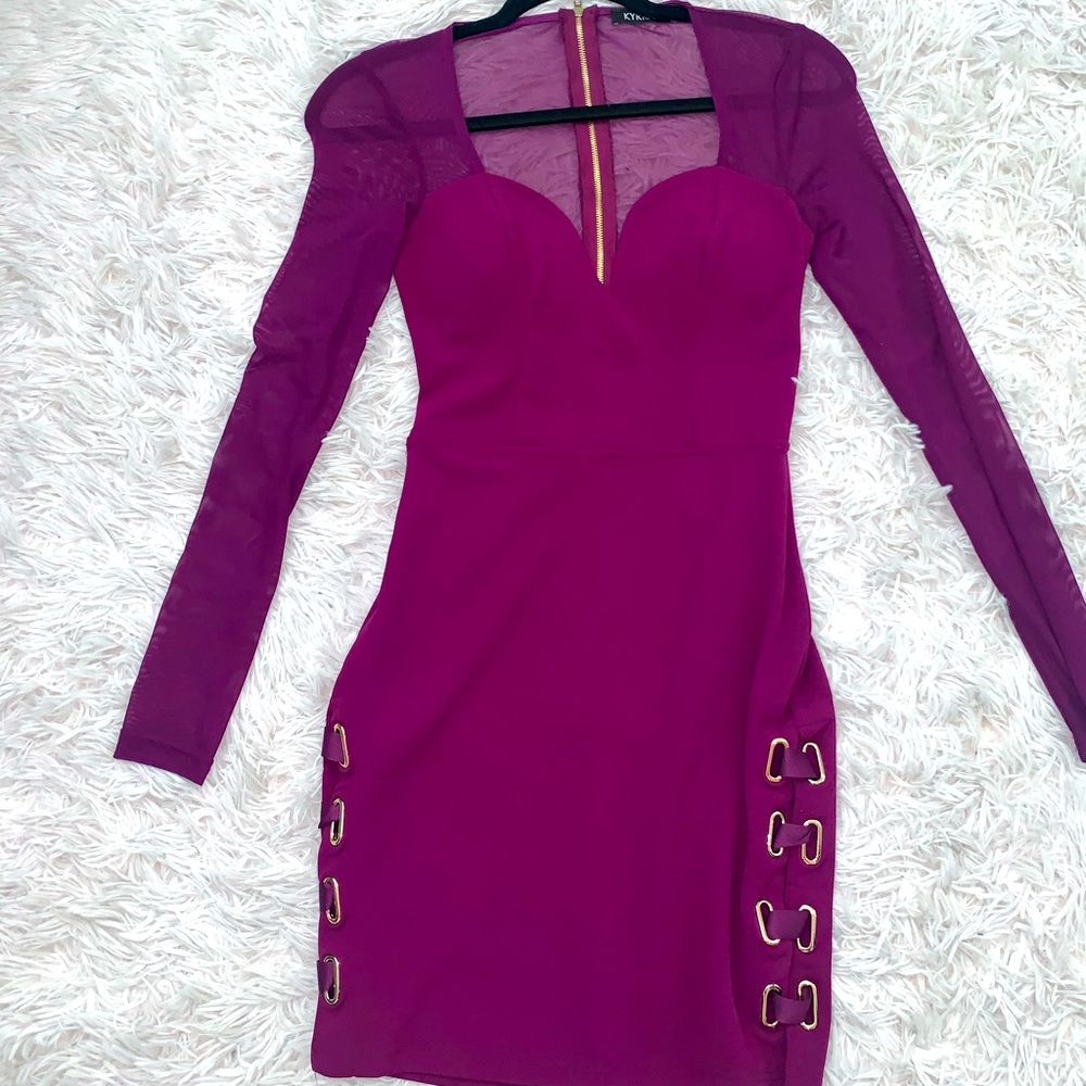 Plum Queen Dress